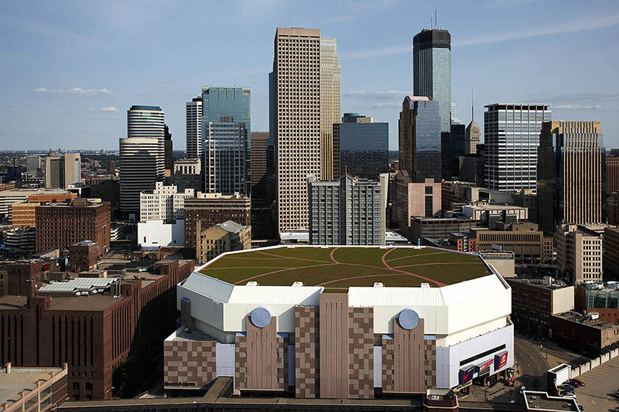 Target Center Green Roof