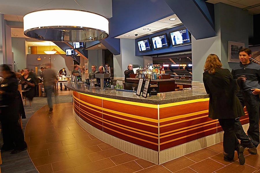 BERGphoto Xcel Energy Center Suite Bar