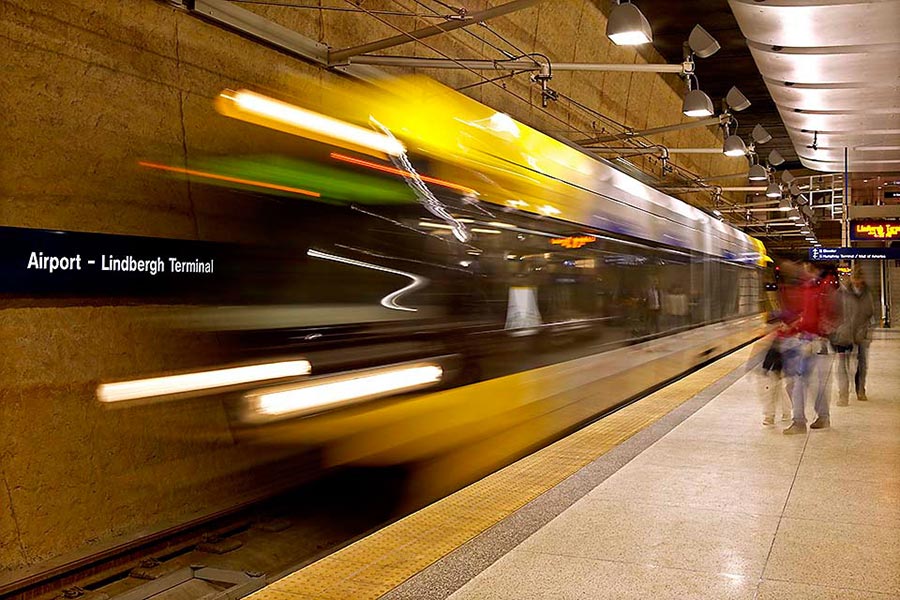 MSP LRT Station