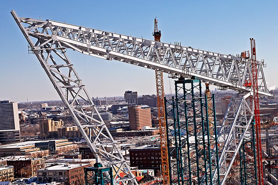 US Bank Stadium Progress