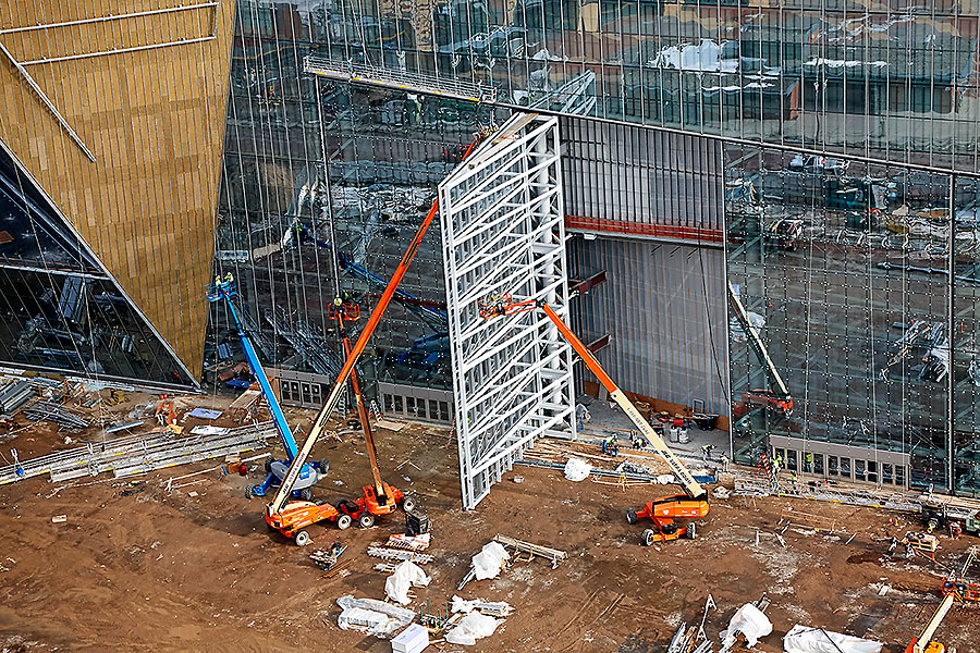 US Bank Stadium Progress