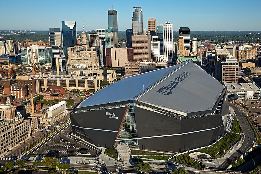 US Bank Stadium Progress