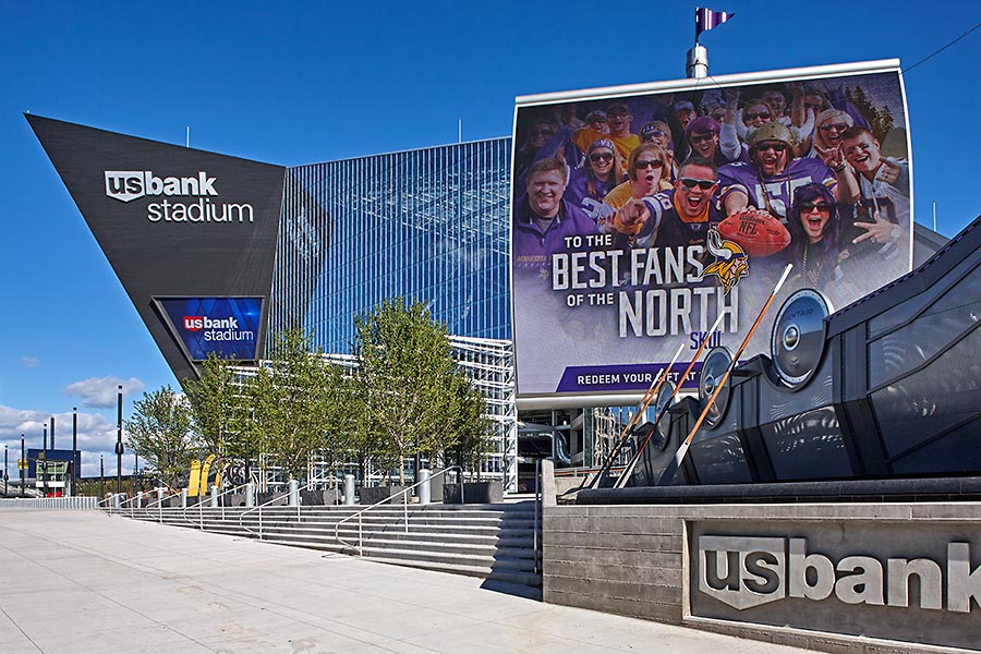 US Bank Stadium Progress